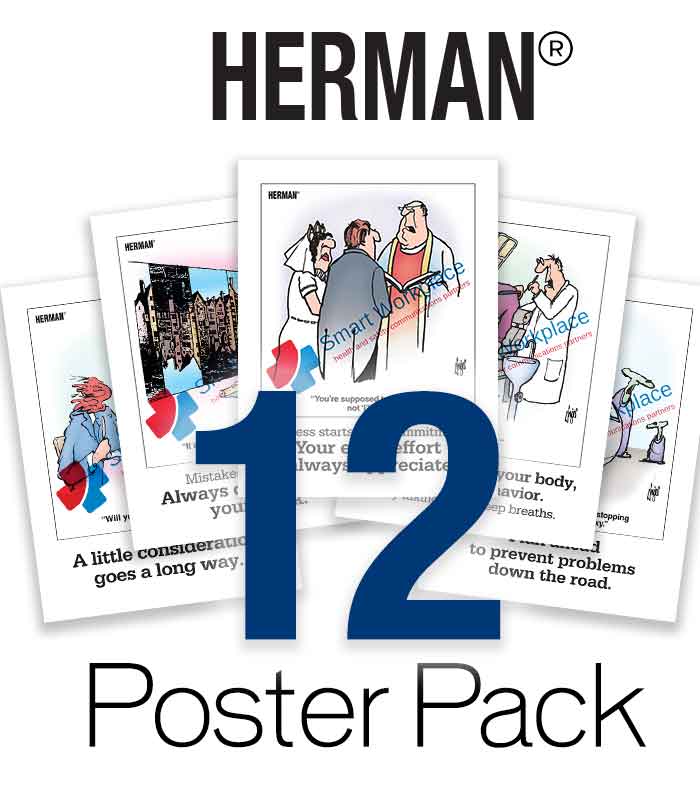 Herman- 12 Poster Pack