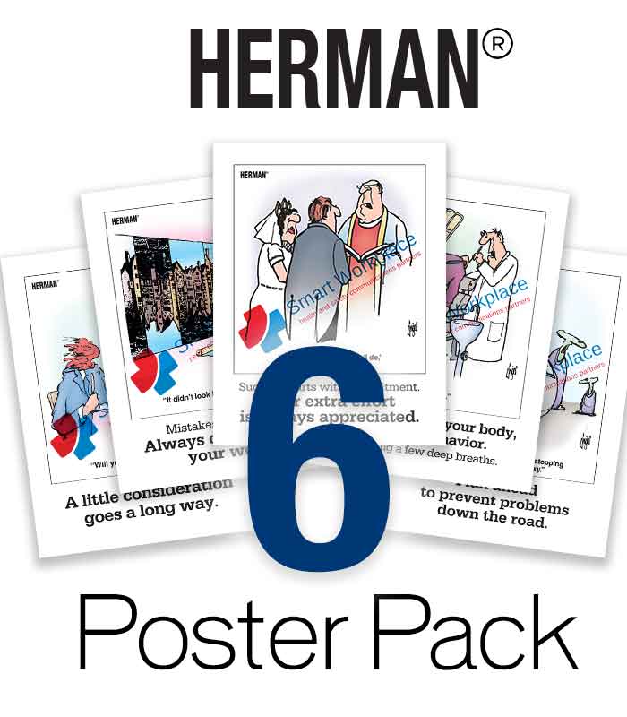 Herman- 6 Poster Pack