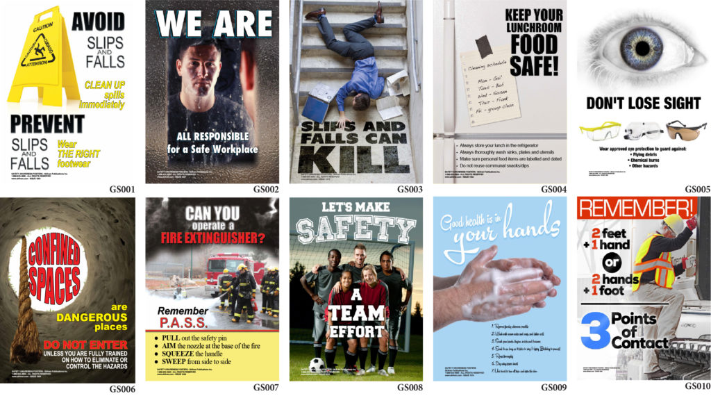General Safety Poster Pack 1